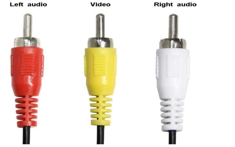 SE-117 AV Line one Split RCA 3 Male to 6 Female