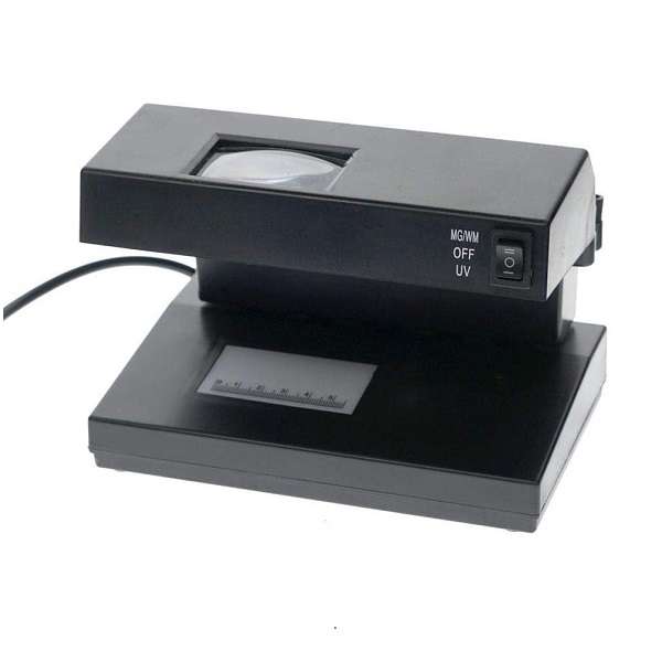 AD-2138 Counterfeit Money Detector With Magnifying Glass 9W