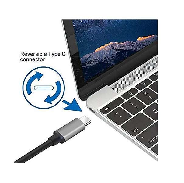SE-L175 Alloy Head Type C To HDMI Cable 1.8M