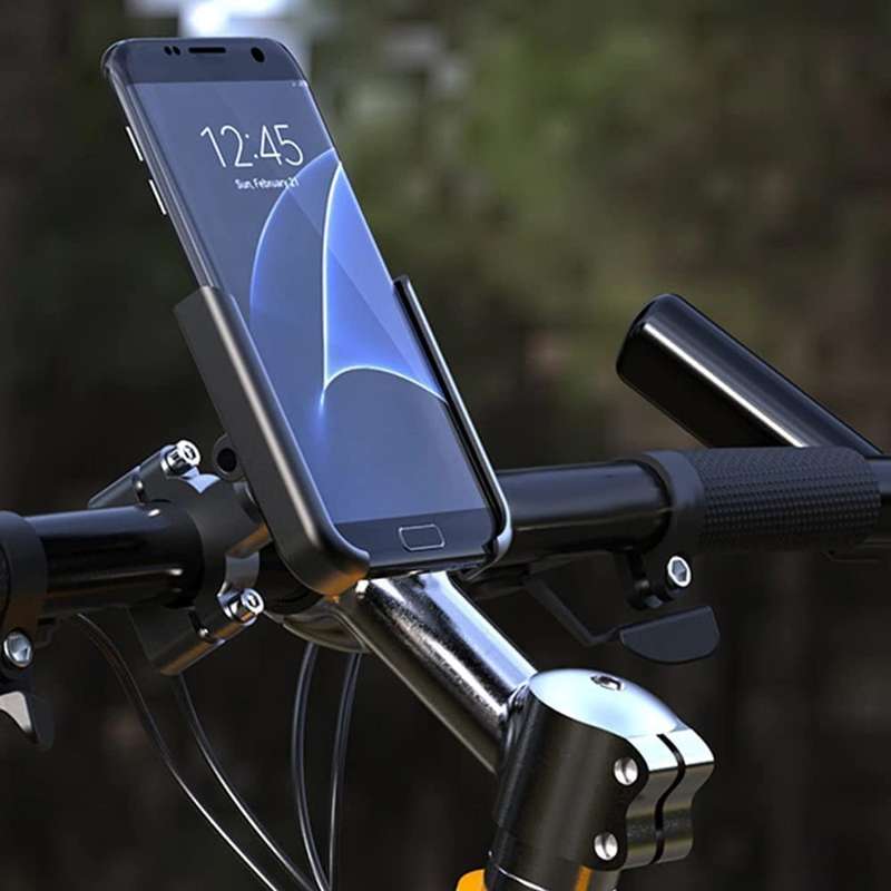 C1B Rearview Mirror Mount Stand Phone Holder For Bike, Bicycle With 360° Rotation