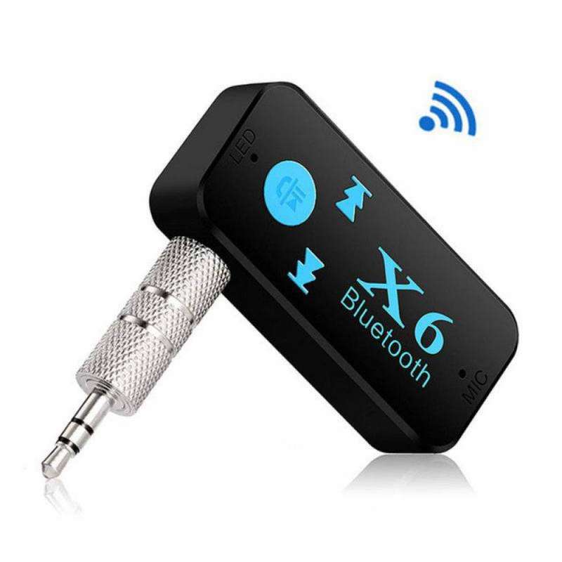 BT-X6 Bluetooth 5.0+DVR Stereo Audio Receiver Aux With 3.5mm Jack Car Receiver