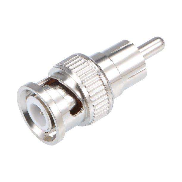 BNC to RCA Male Adaptor With 100 Pieces
