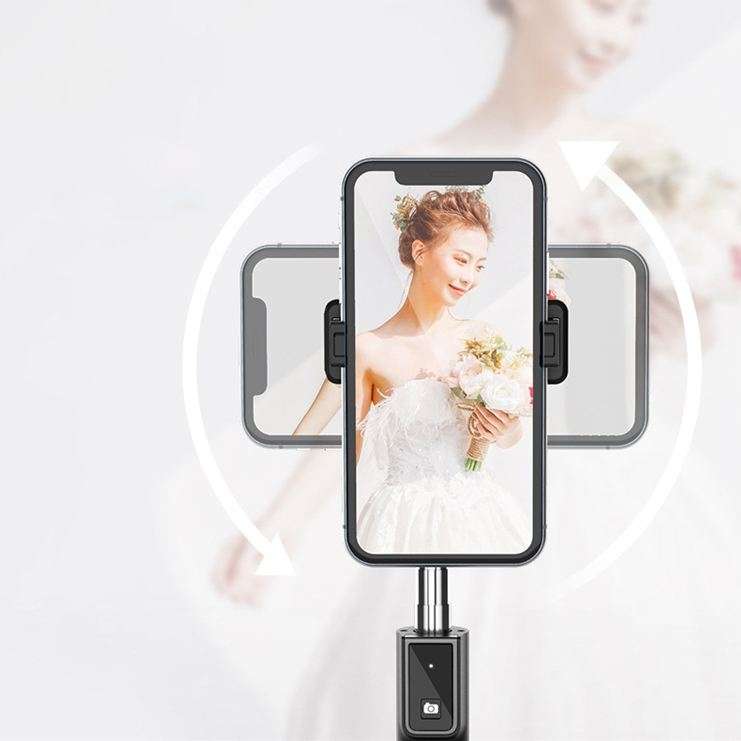 Ananas AS-50421 Selfie Stick With LED 3 Colour White Light