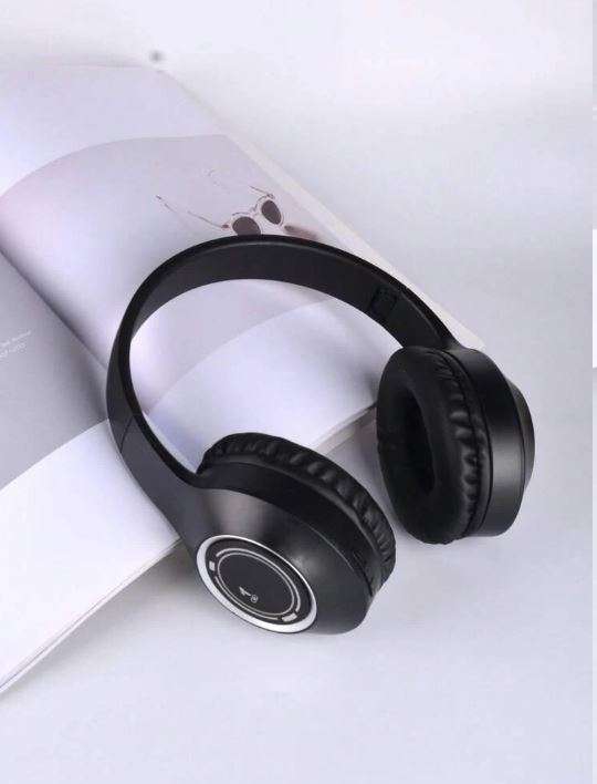 M3 TWS Fold Up LED Bluetooth 5.2 Headset With Micro SD Card Slot