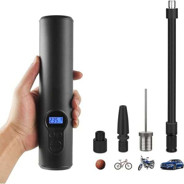 Aerbes AB-CQ02 Wireless Rechargeable Car Trye Inflation Pump With 6000mah Battery
