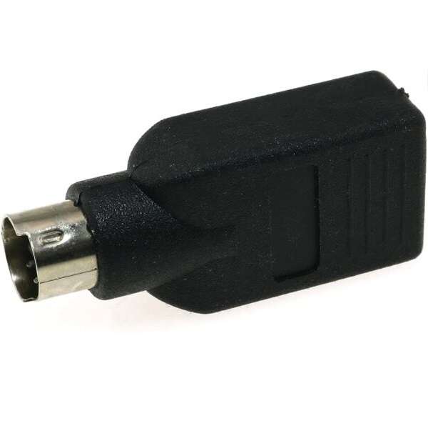 USB Female to PS/2 Male Converter Adapter for Mouse and Keyboard