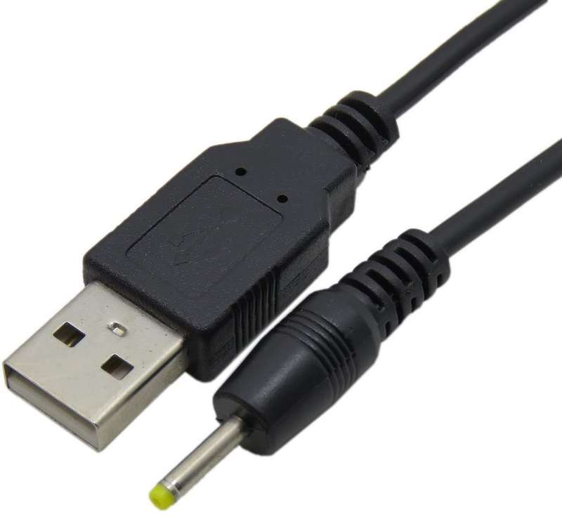 SE096 USB 2.0 A Male To DC 4.0mm x 1.7mm DC Cable 1M