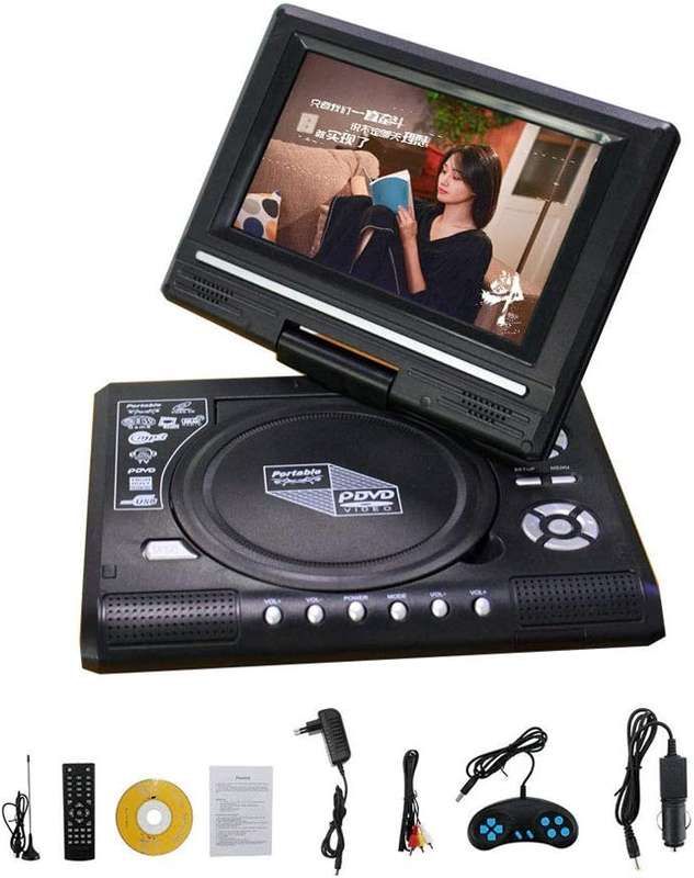 LMD-750 Portable HD DVD Player With LCD Screen With TV Tuner/Card Reader/USB/Game 7.8"