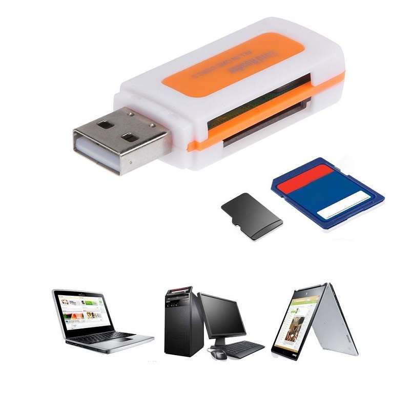 SE-TQ06 USB Memory Card Reader 4 in 1