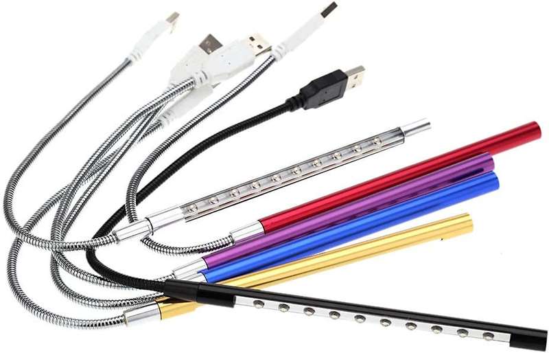 JG20375095 Ultra Bright USB Flexible 10 LED Light
