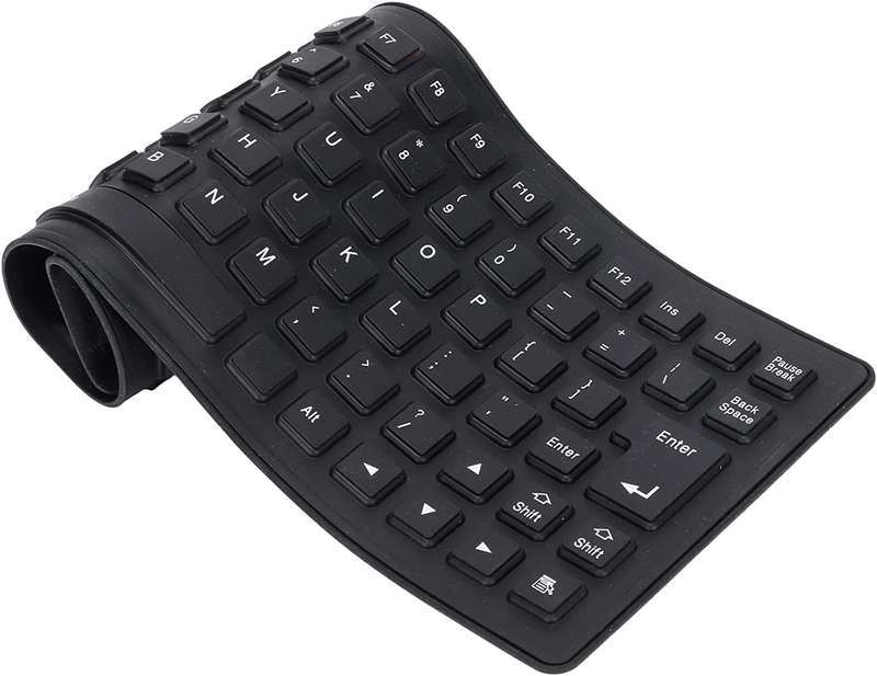 XF0610 USB Wired Soft Silicone Flexible Keyboard