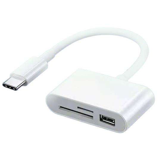 Treqa USB-5 Type C Card Reader OTG Converter