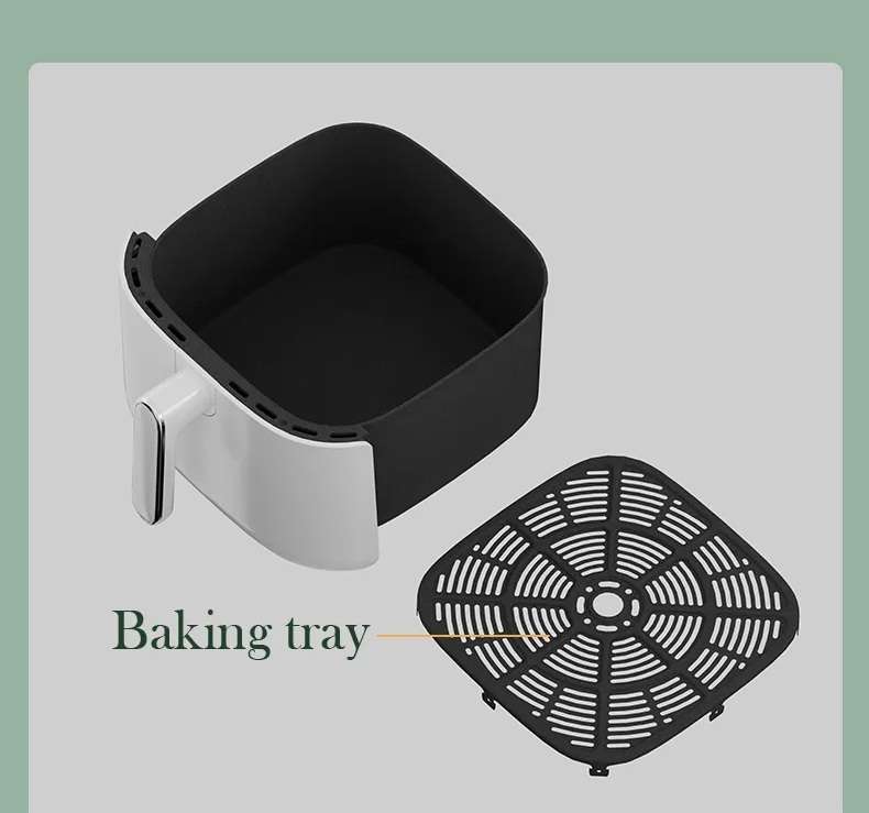 XF0911 10L Air Fryer 2400W  Smart Menu, Touch Display