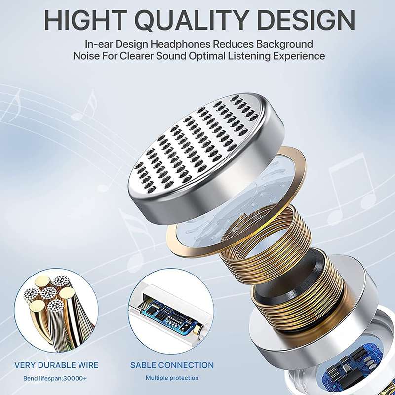 Treqa EP-759 Lightning Earphone IOS