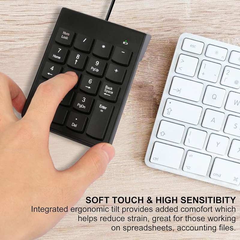 USB Wired Numeric Keypad