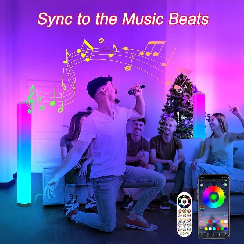 FA-JY22120 RGB Bluetooth Tube Speaker 30W