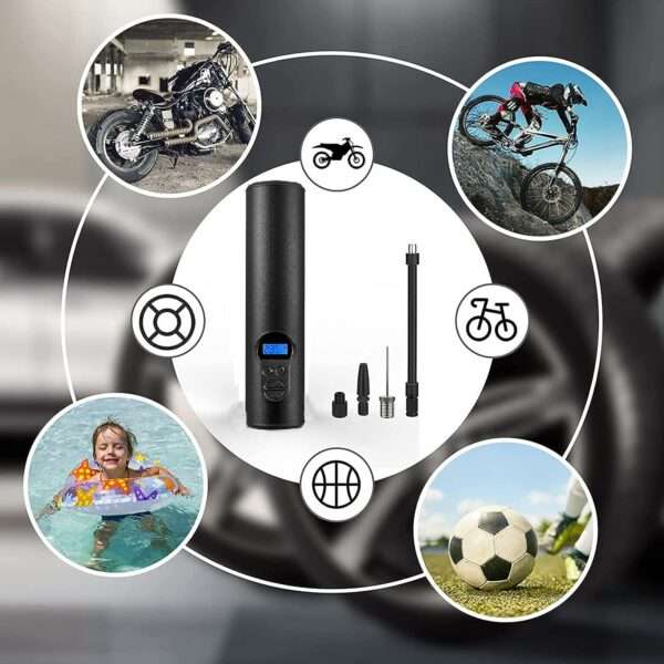 Aerbes AB-CQ02 Wireless Rechargeable Car Trye Inflation Pump With 6000mah Battery