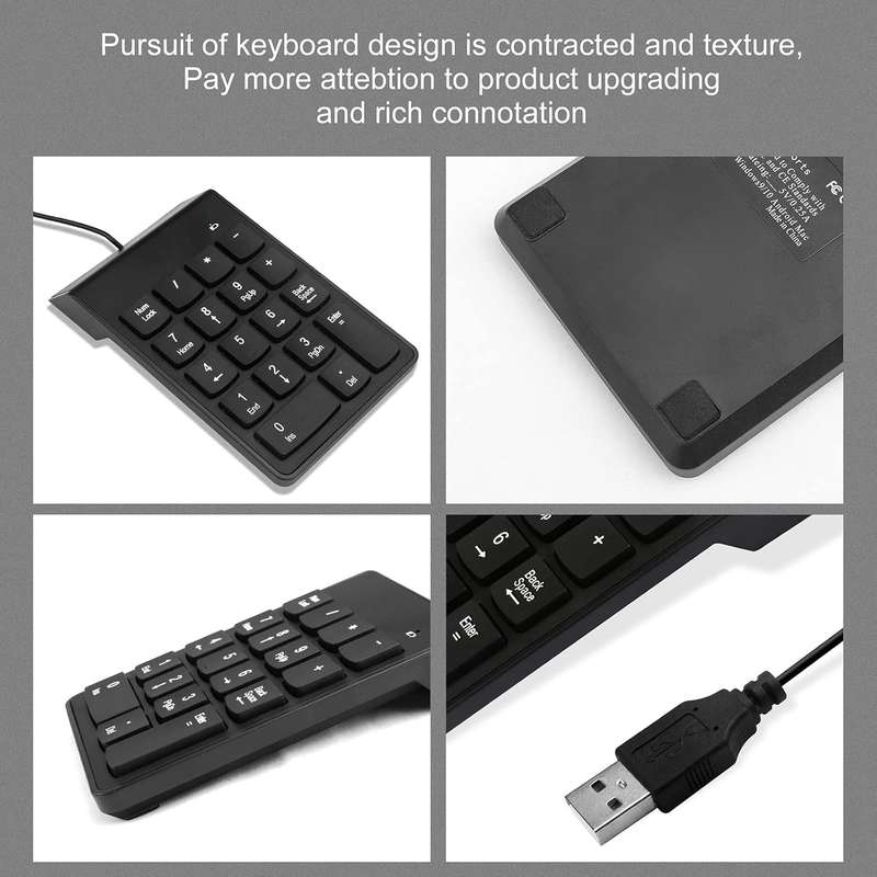 USB Wired Numeric Keypad