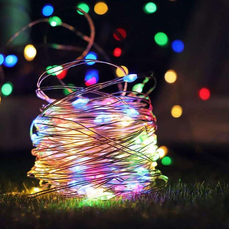 ZYF-92 Copper Wire  Battery Operated Fairy Light RGB 10M