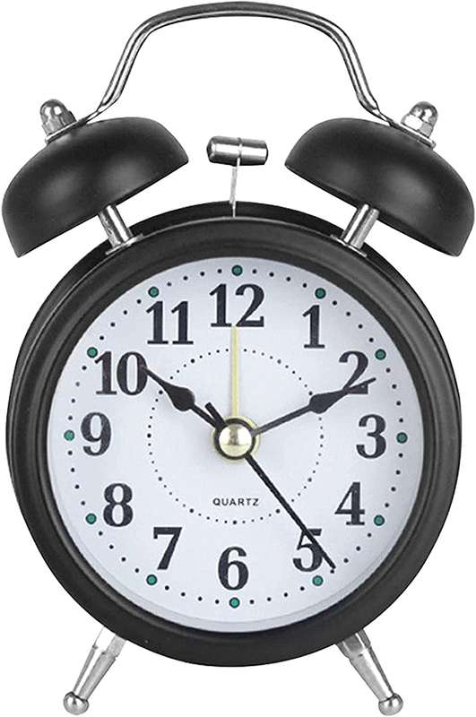 PJ-1150 Retro Double Bell Alarm Clock