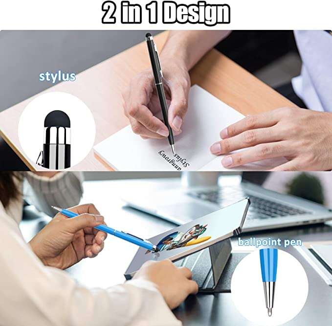 SE-086 Stylus Touch Pen With Writing Pen