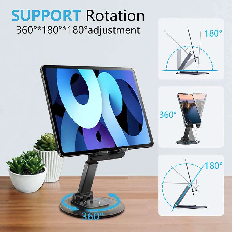 22A133 360° Rotating Foldable Lifting Phone Bracket