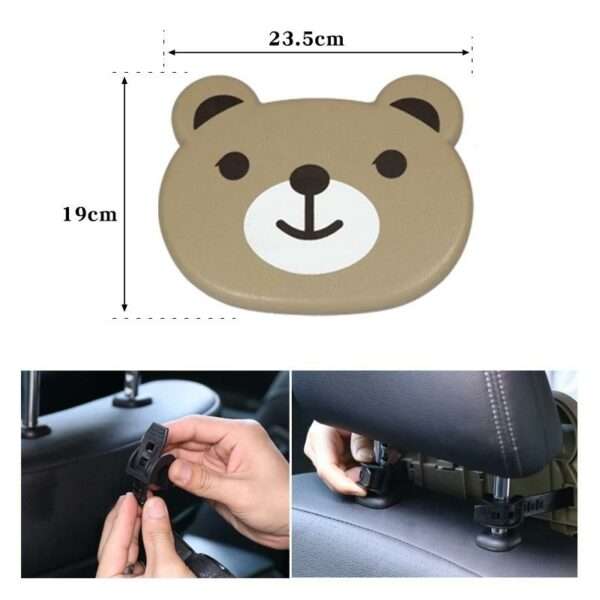 JH-2180 Car Feeding Tray Tableware Cartoon Character Kids Anti-fall Dishes
