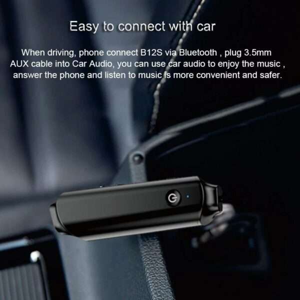 X1 Wireless Bluetooth 5.0 3.5mm Receiver Music Audio Transmitter for PC TV Car AUX Adapter
