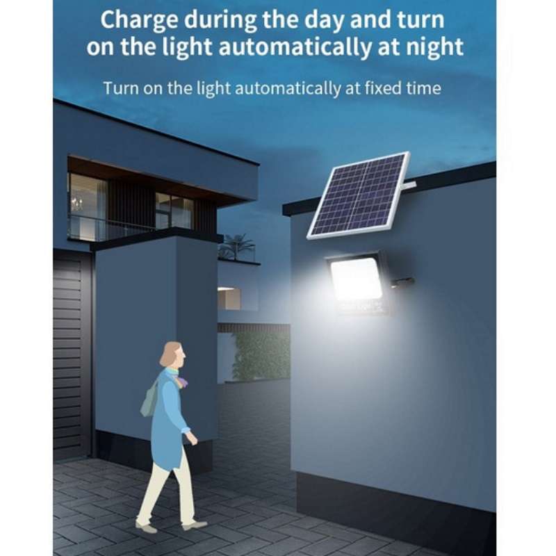 Aerbes AB-T03 LED 100W Solar Powered Floodlight With Remote Control 416LM