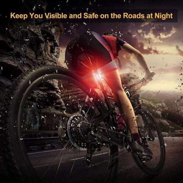 FA-056 Rechargeable Bicycle Back Light Red