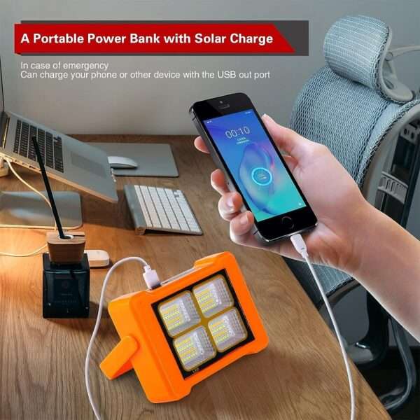 Aerbes AB-TY22 USB Rechargeable Solar Powered Work Light