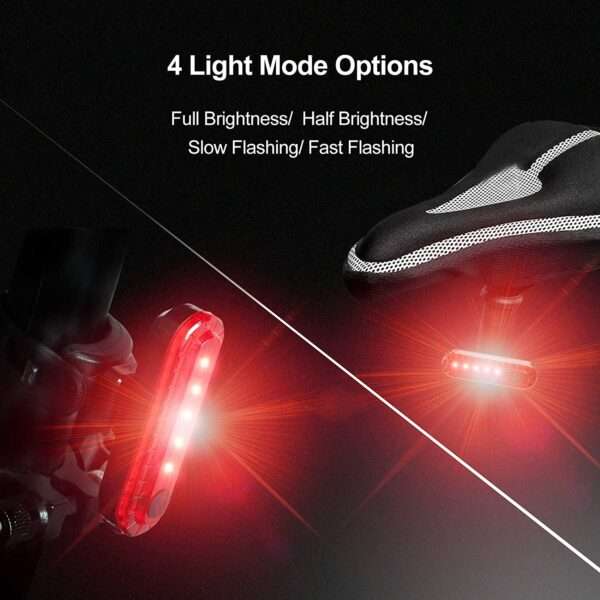 FA-056 Rechargeable Bicycle Back Light Red