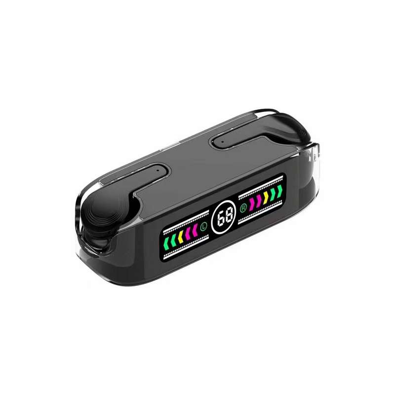 KM12 Bluetooth 5.3 Headset with Transparent Case