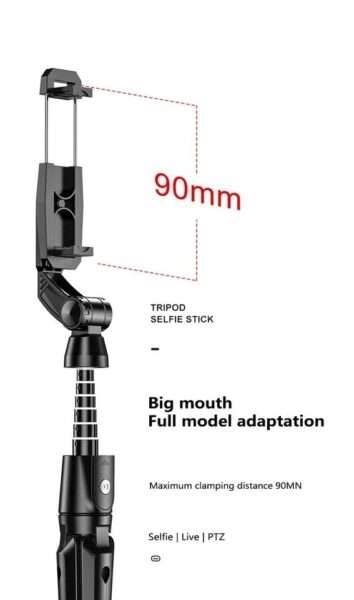 K21 Foldable Bluetooth Selfie Stick Tripod