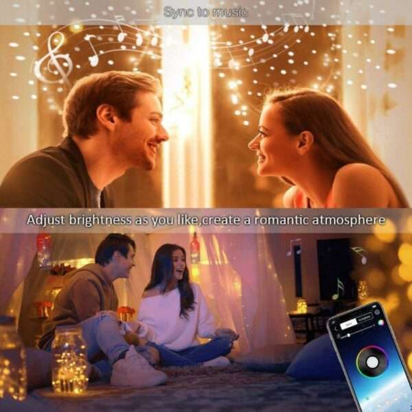 SE 5M Bluetooth RGB Light Tree Decor With App Control