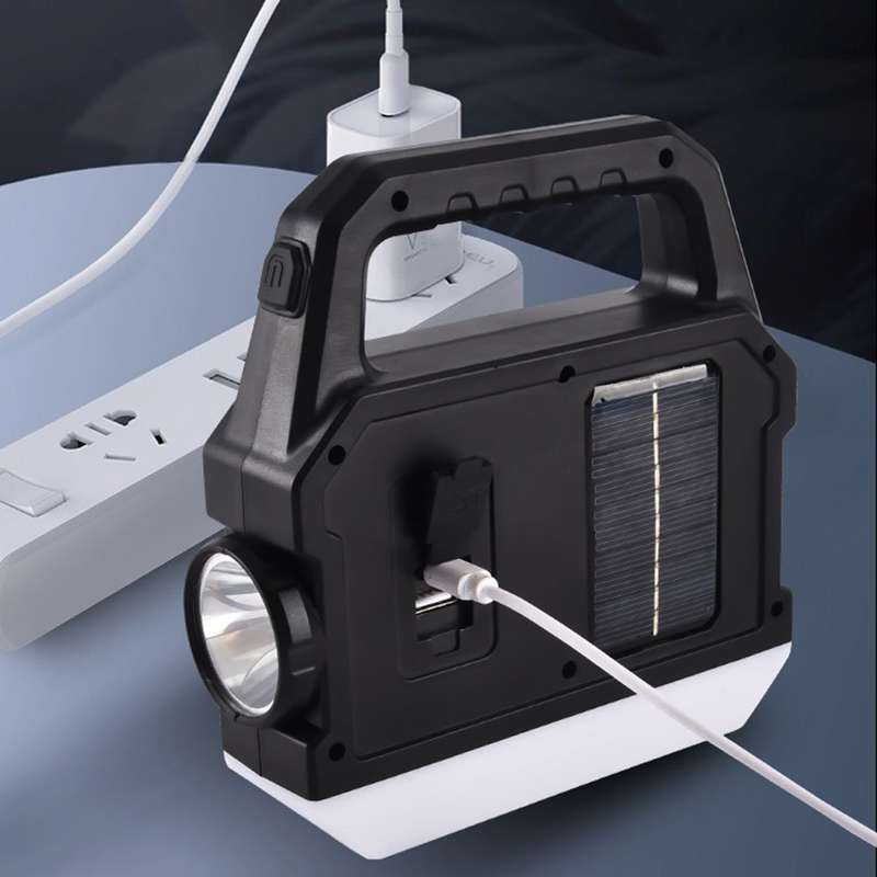 FA-XF-528A Rechargeable Solar Powered Portable COB Light