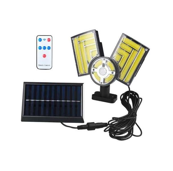 FA-120A Solar Powered Induction  Street COB Light With Remote Control