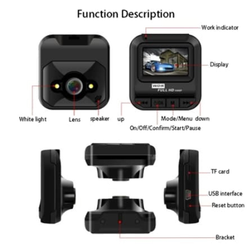 Aerbes AB-Q502 Full HD 1080P Car Dashboard Video Camera