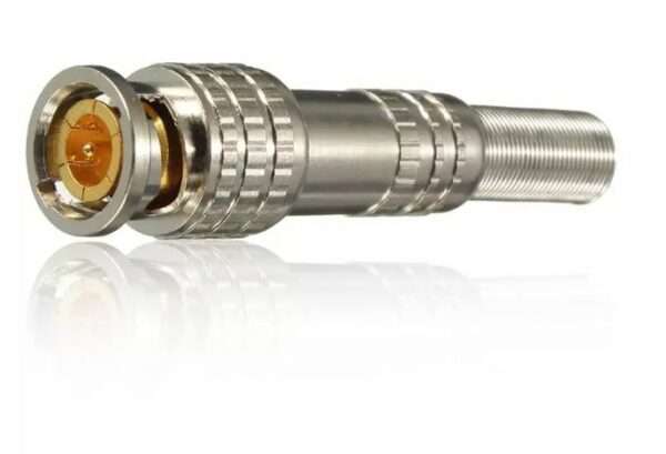 100pcs BNC Male Connector RG-59 for Coaxical Cable