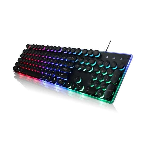 Aerbes AB-D005 USB Corded Punk Keyboard With Backlight Function