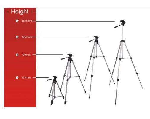 JG20375272 Universal Portable Aluminium Tripod For Digital SLR Camera 330A XF0851