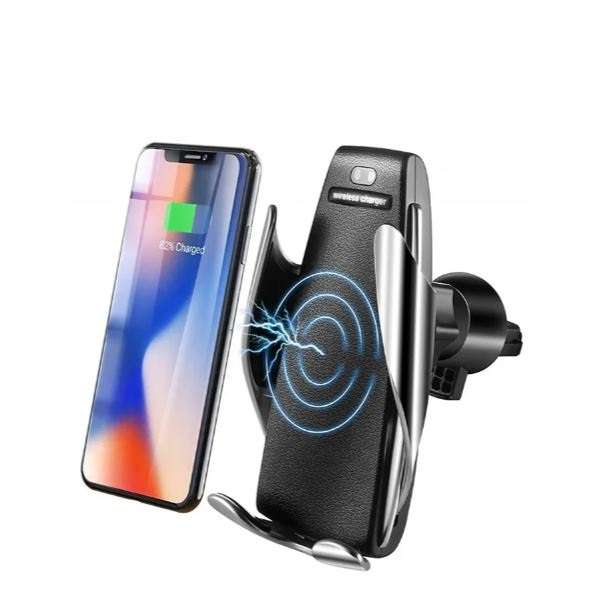 Aerbes AB-SJ15 QI Wireless Car Charger And Phone Holder With 360° Rotation