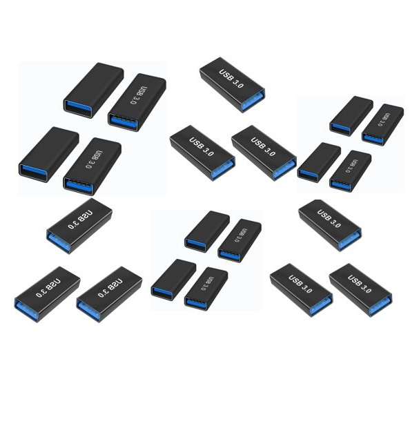 SE-L87 USB 3.0 Female To USB 3.0 Female Extender Adapter 100pcs