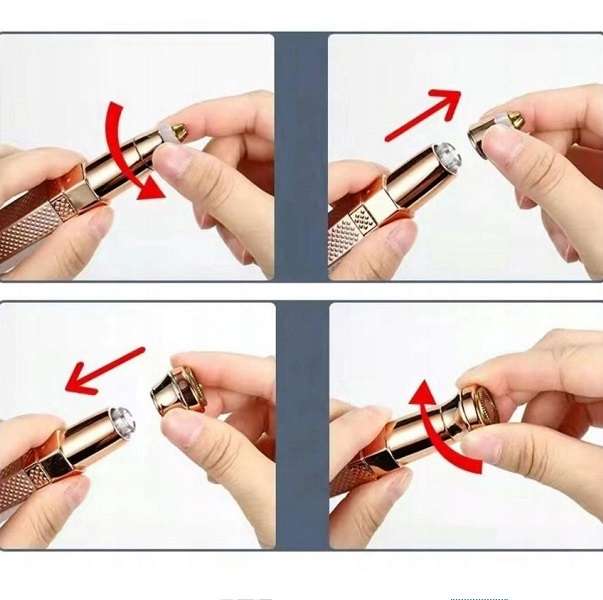 Aorlis AO-78151 Facial Hair Remover 4 In 1