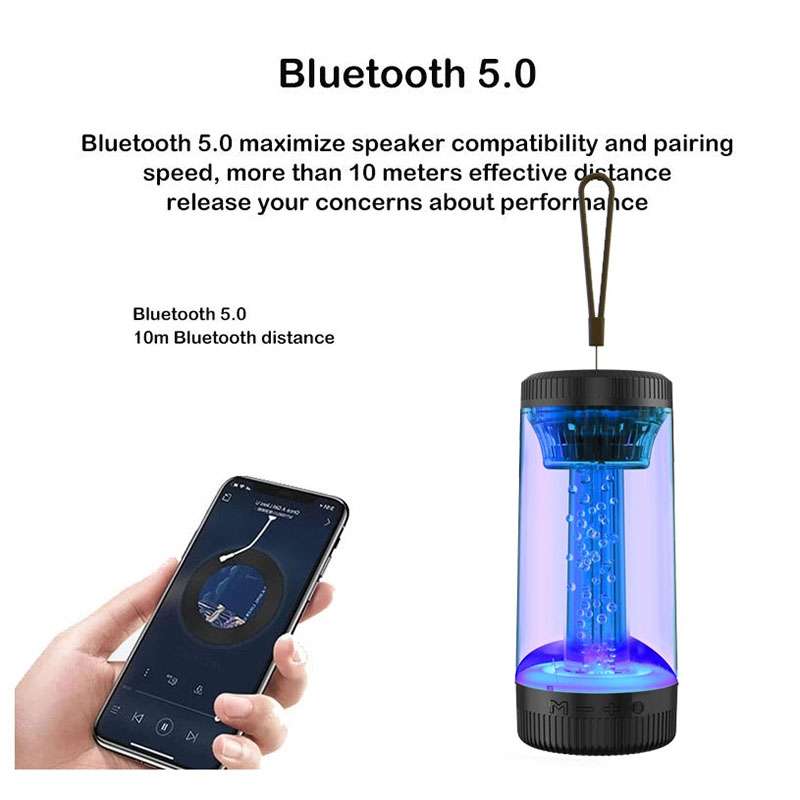 Z15 RGB Atmosphere Light Bluetooth Speaker FM Radio USB &amp; Micro SD Card Playback