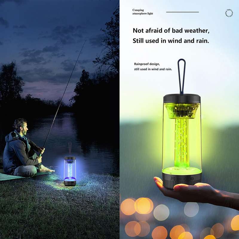 Z15 RGB Atmosphere Light Bluetooth Speaker FM Radio USB &amp; Micro SD Card Playback