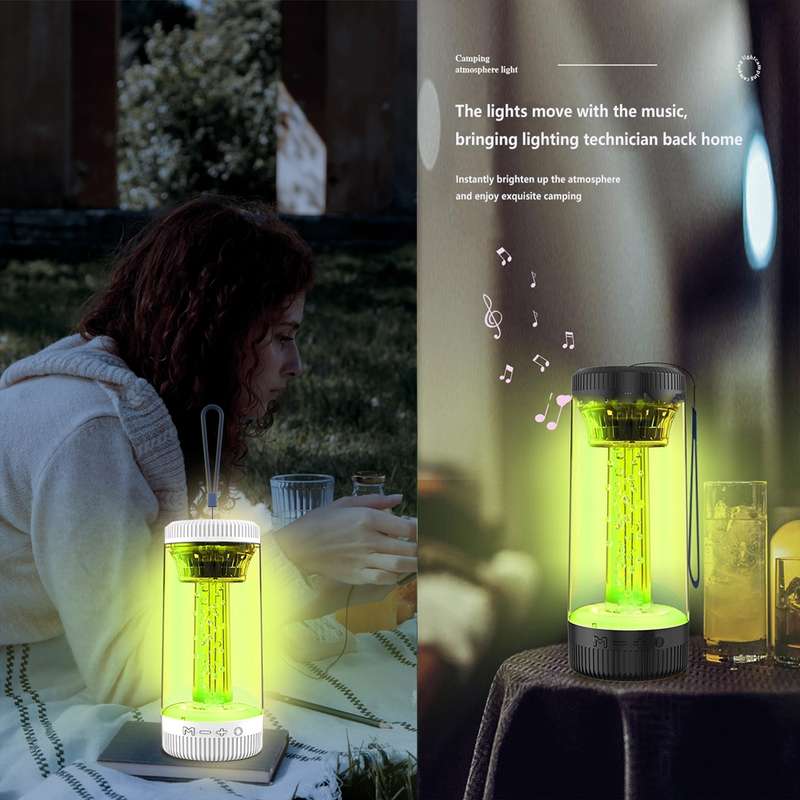Z15 RGB Atmosphere Light Bluetooth Speaker FM Radio USB &amp; Micro SD Card Playback