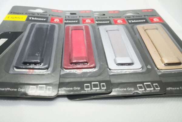 027 Mobile Phone Finger Holder Sling Grip One Handed Anti Slip