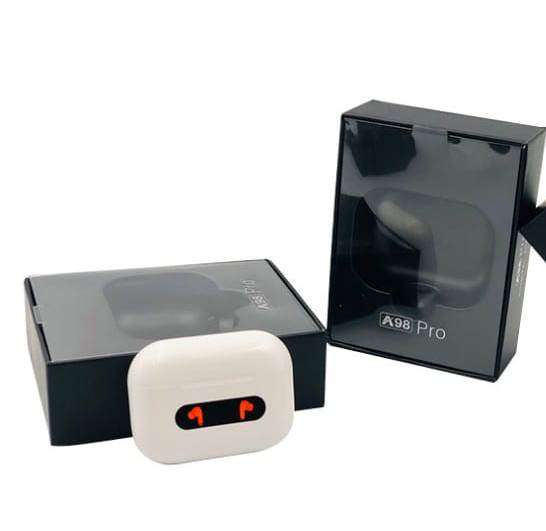 TWS A98 Pro True Wireless Stereo Earphone Bluetooth 5.0 Touch Control Earbuds Screen