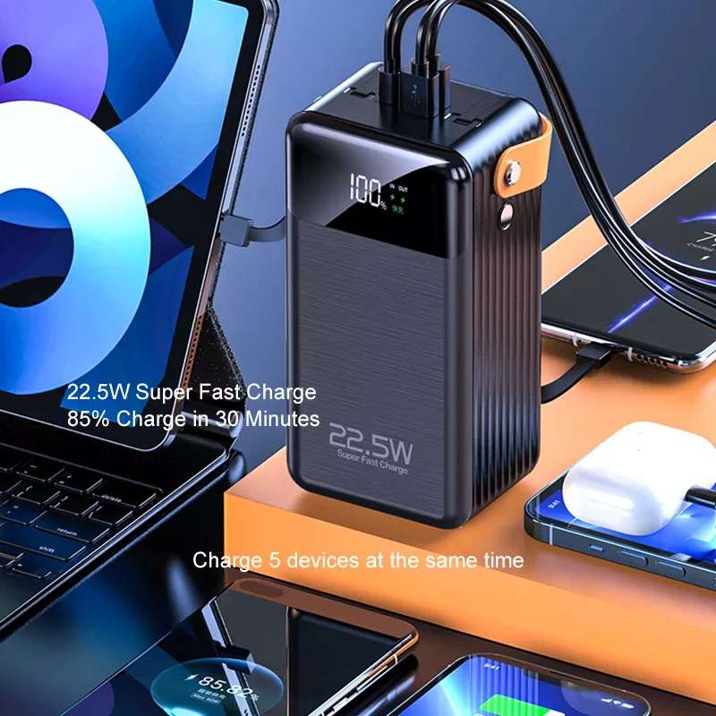 Sovo PD121 Power Bank Fast Charging QC3.0 60000mah With PD Port 22.5W